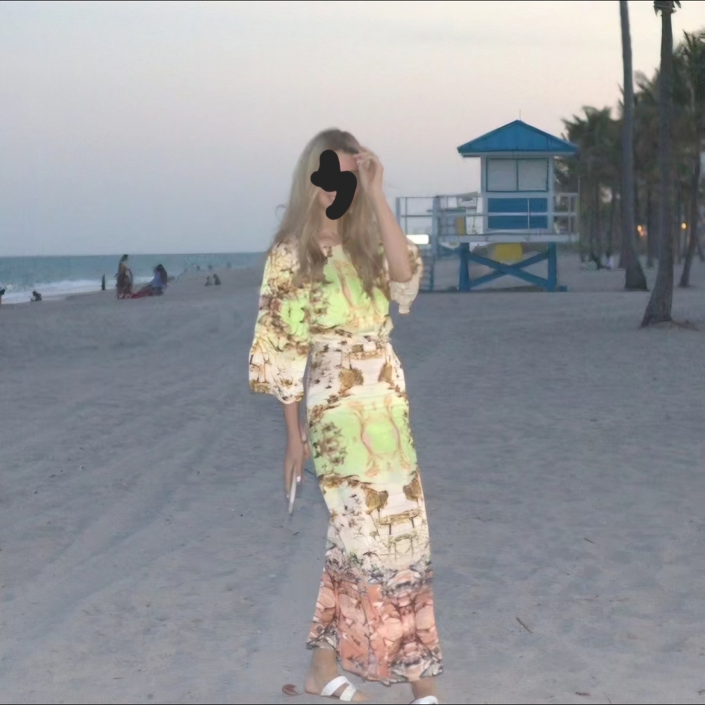 Vibrant Multicolor Maxi Dress